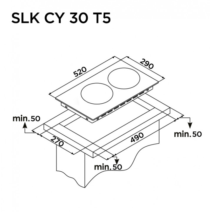 Электрическая панель SLK CY 30 T5*