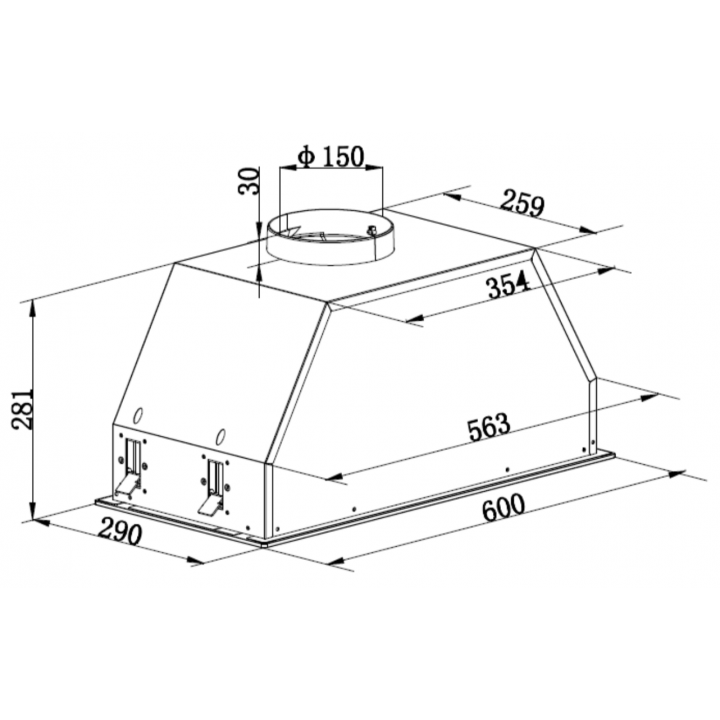 Вытяжка SLD EL6027*